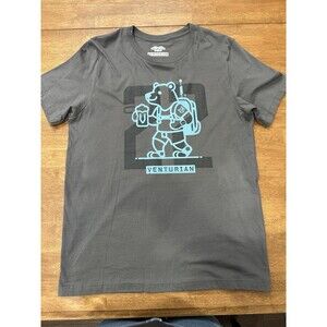 Venturian Outdoors Bear Tee – Men’s L – Grey – Backpack & Mug Graphic